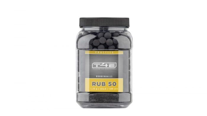 T4E Practice RUB 50 Kal. 50, 500er schwarz, 1,23g