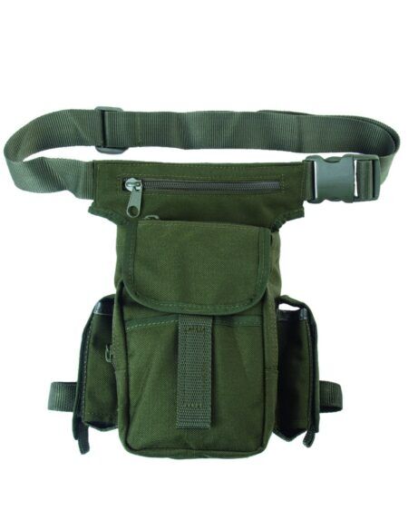 Multi Pack Hüft-Bein-Schultertasche, oliv