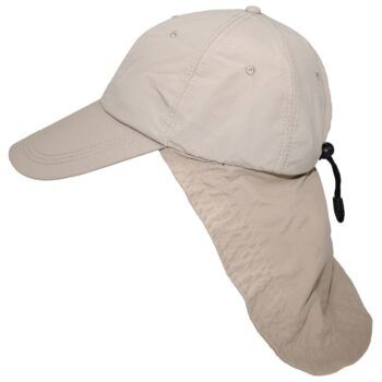 Sahara Nackenschutz Cap, khaki