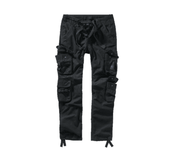 Pilotenhose Pure Slim Fit Trouser schwarz