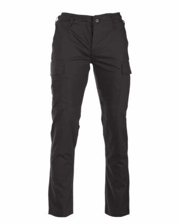 BDU Feldhose Rip Stop - Slim Fit schwarz