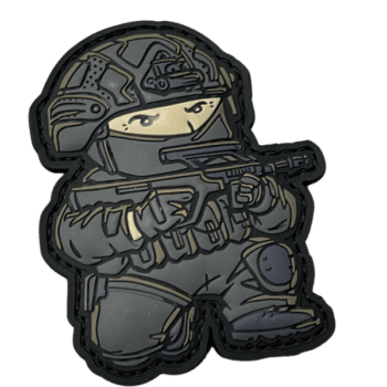 Patch ÖBH Soldat knieend