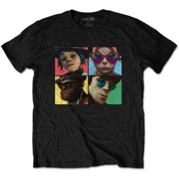 Gorillaz Humanz schwarz