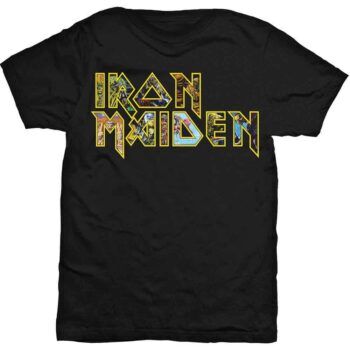 Iron Maiden Eddie Logo schwarz
