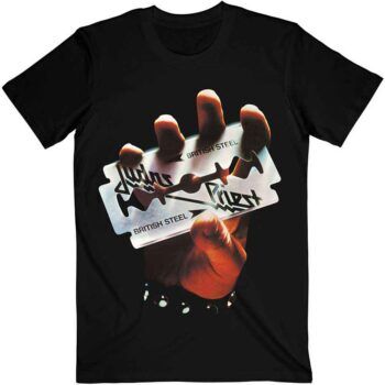Judas Priest British Steel schwarz