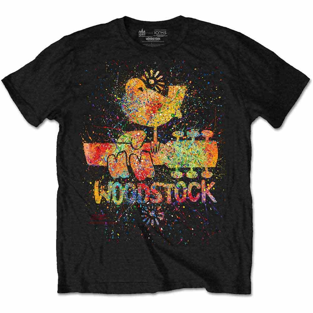Woodstock Splatter schwarz