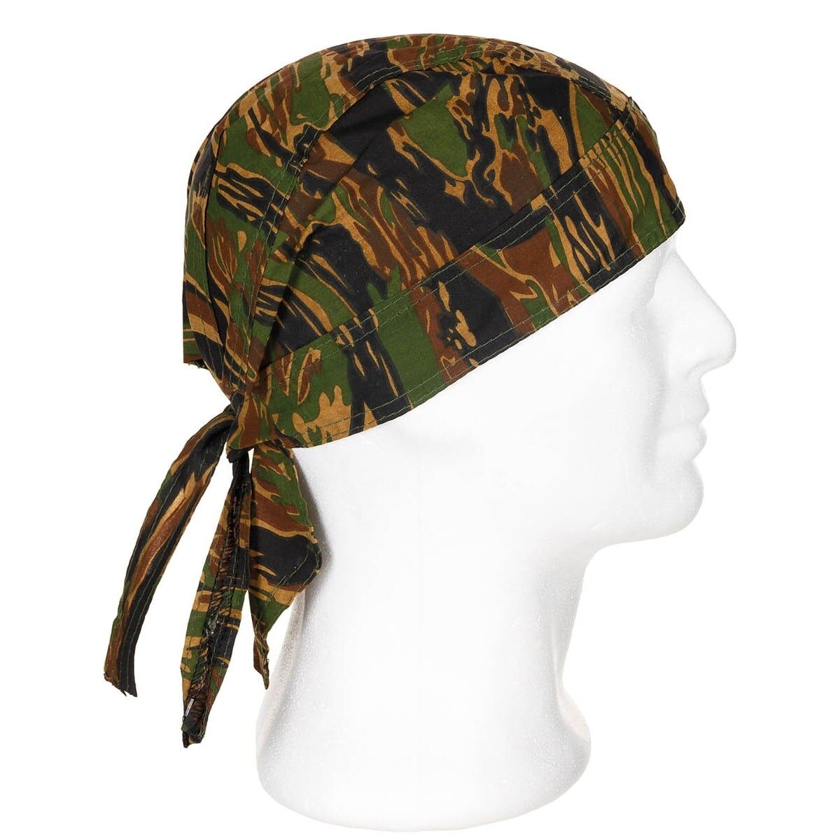 Headwrap tiger stripes