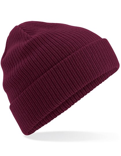 Bio Baumwoll Haube burgundy