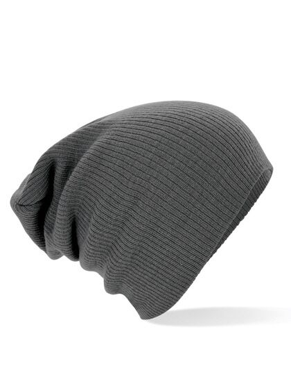 Long Beanie smoke grey