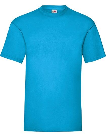 T-Shirt Value Weight F140 azur blau