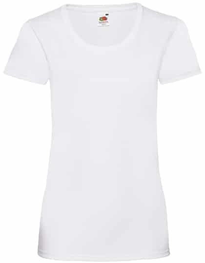 Ladys T-Shirt Value Weight F288N white