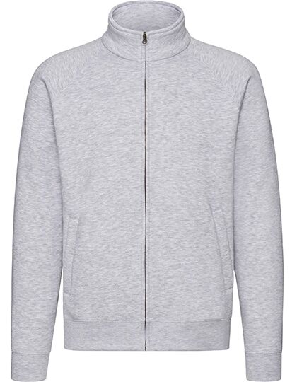 Sweat Jacke F457 heather grey