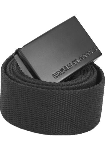 Canvas Gürtel 140 cm Urban Classic black