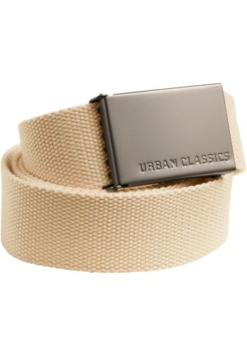 Canvas Gürtel 120 cm Urban Classic beige