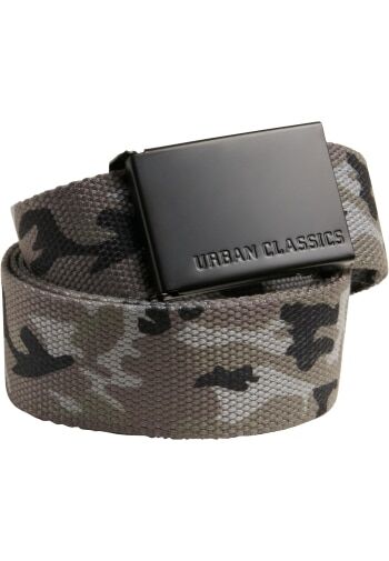 Canvas Gürtel 120 cm Urban Classic greycamo
