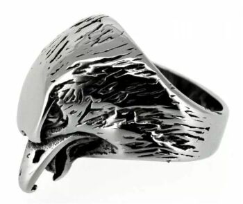 Edelstahlring Adler