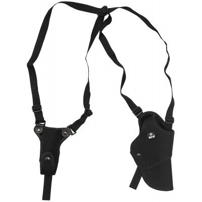 Pistolenschulterholster rechts Schwarz