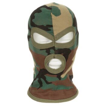 Sturmhaube Balaclava 3 Loch, woodland