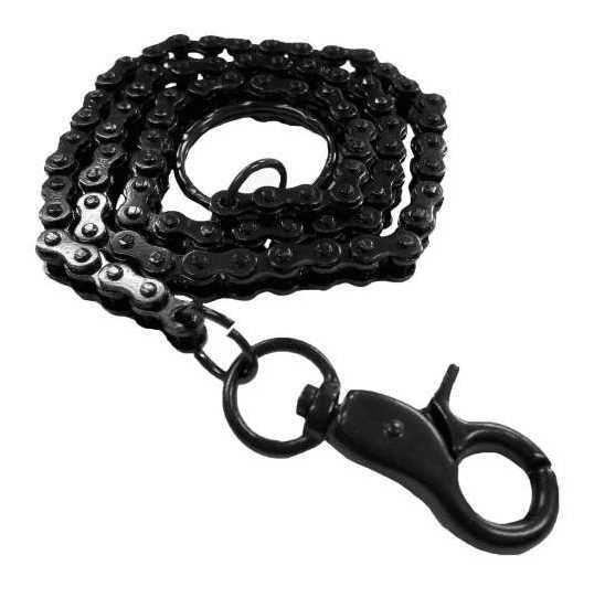 Biker Schlüsselkette 45cmx0.5cm schwarz